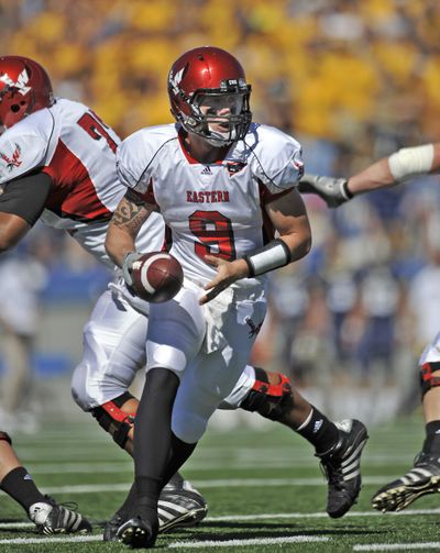 Bo Levi Mitchell will confront physical NDSU defensive front.  (Associated Press)