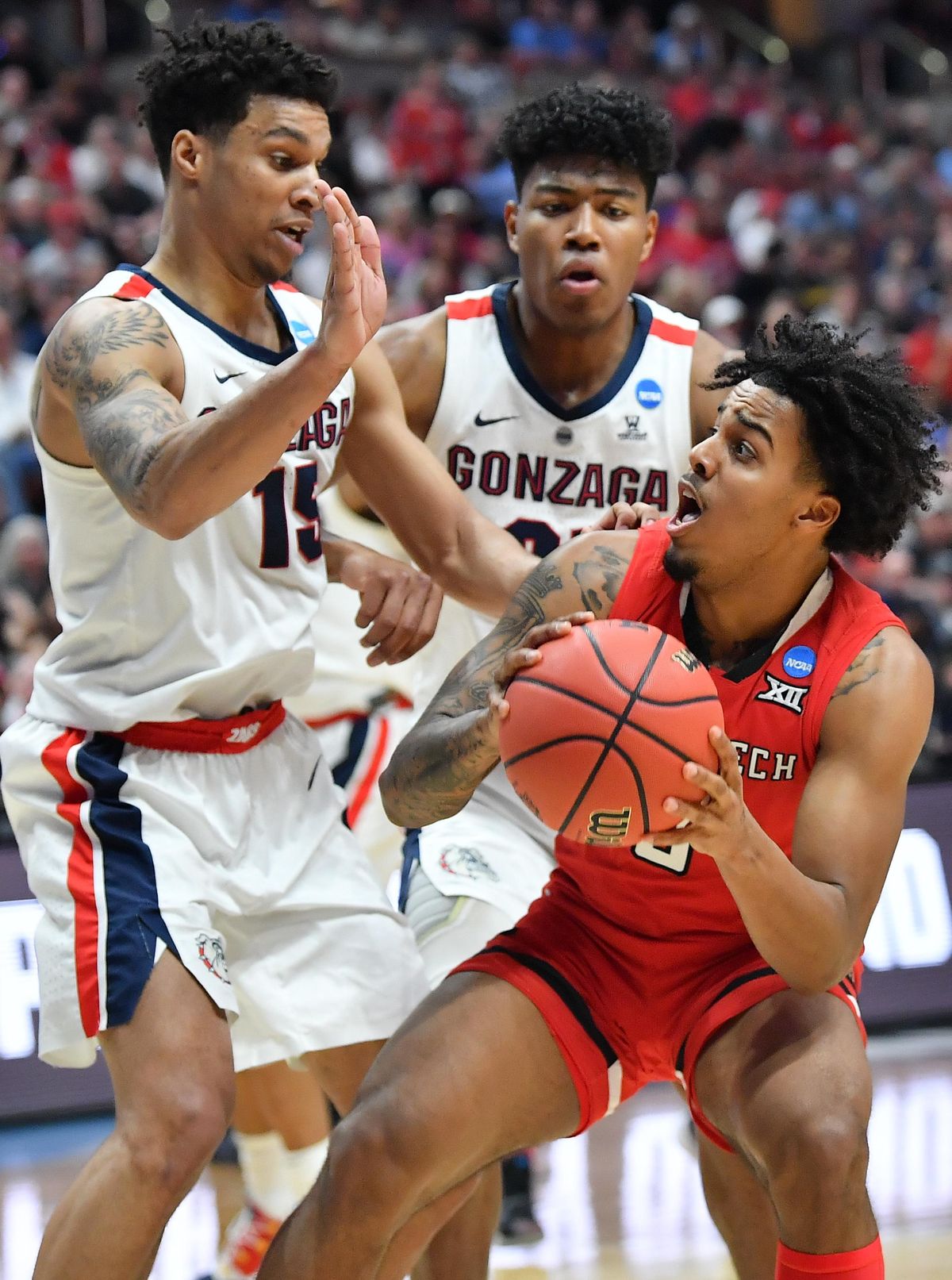 NCAA Tournament Gonzaga vs. Texas Tech in Elite Eight March 30, 2019