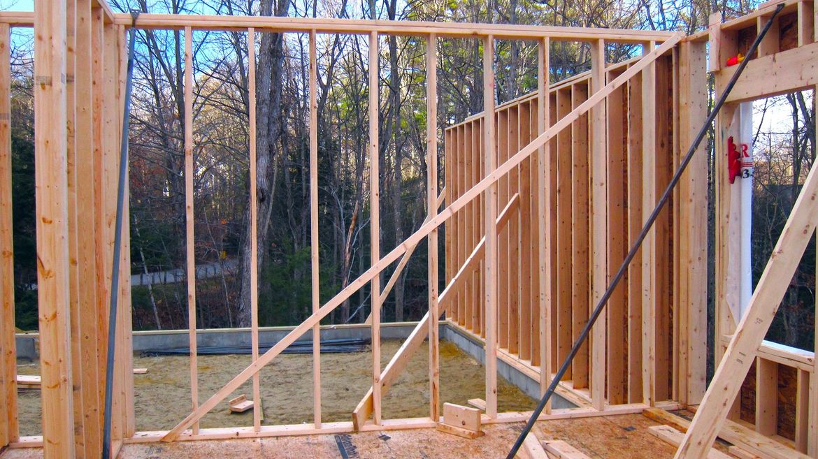 Ask the Builder Diagonal bracing keeps walls from falling down The