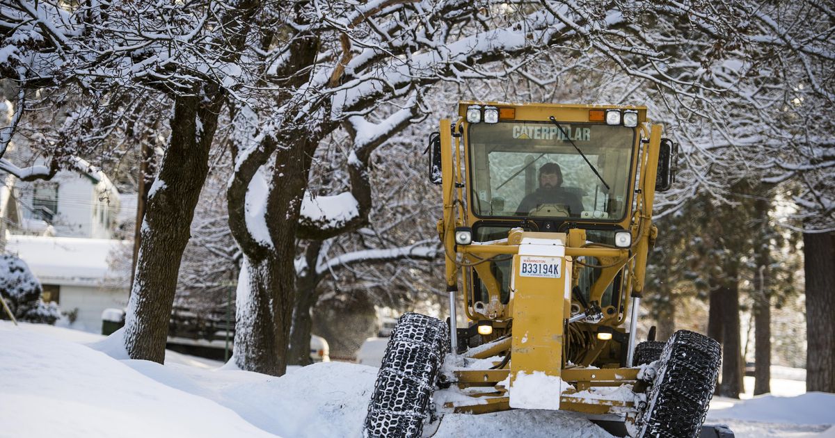 Spokane Will Plow Neighborhood Streets Sooner Under New Snow Removal ...