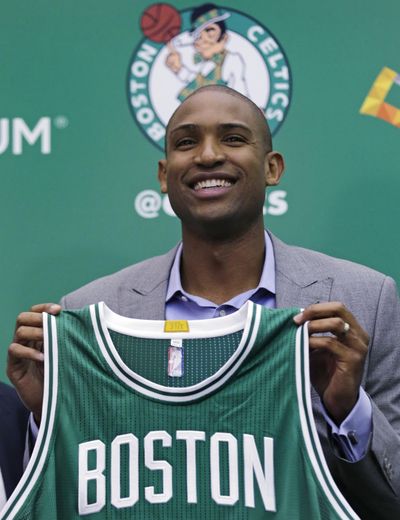 The legacy of the Boston Celtics went a long way to landing free agent Al Horford. (Charles Krupa / Associated Press)