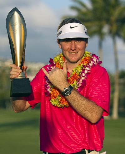 Georgia native Russell Henley earned a berth in the Masters after winning the Sony Open in record-setting fashion. (Associated Press)