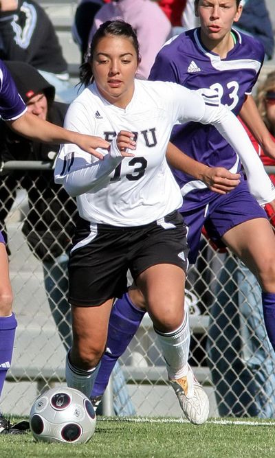 Lauryn Koelzer has a shot at being EWU’s leading goal scorer. Photo courtesy of EWU Sports Information (Photo courtesy of EWU Sports Information / The Spokesman-Review)