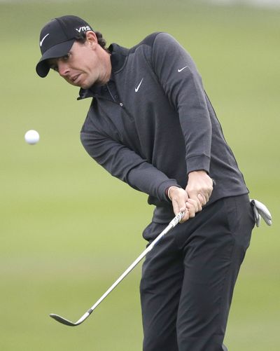 Rory McIlroy shot a 4-under 66 on Friday for his first 36-hole lead on the PGA Tour in 18 months. (Associated Press)