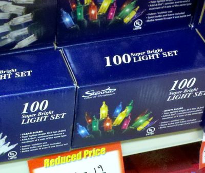 Even inexpensive holiday lights can have significant environmental costs when not disposed of correctly. (Cheryl-Anne Millsap / Down to Earth NW Correspondent)