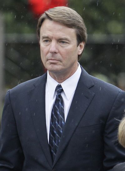 In this Dec. 11, 2010 file photo, former Democratic presidential candidate John Edwards is seen in Raleigh, N.C. A federal grand jury has indicted John Edwards. (Gerry Broome / Associated Press)