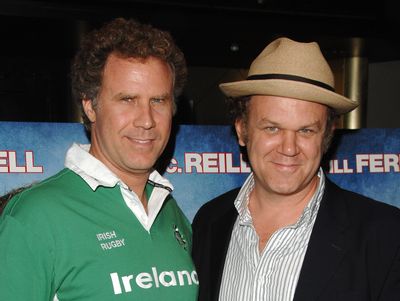 Actors Will Ferrell, left, and John C. Reilly attend a special screening of “Step Brothers” on July 21 in New York.  (Associated Press / The Spokesman-Review)