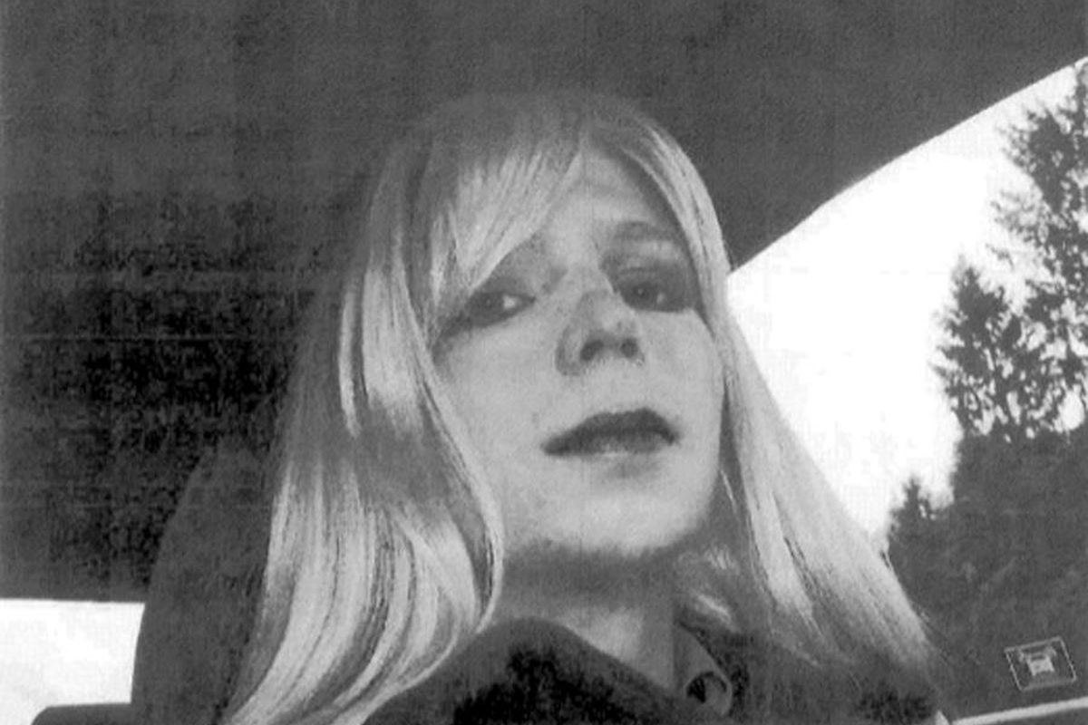 This undated photo provided by the U.S. Army shows Pfc. Chelsea Manning. For most Americans, Manning has been a hero or villain based on how they view her decision to leak classified material. For transgender people, she has another dimension _ serving as a potent symbol of their struggles for acceptance. With the commutation of her prison sentence by President Barack Obama, now set for release in May 2017, she and will re-enter a society bitterly divided over many aspects of transgender rights. (Uncredited / ASSOCIATED PRESS)