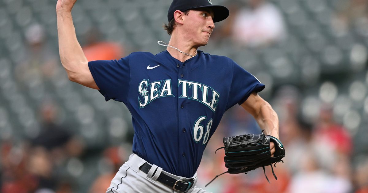 George Kirby's six scoreless innings carry Mariners to 6-2 win over Astros