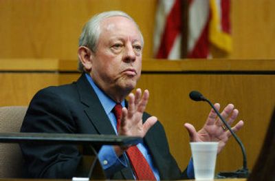 
Raymond Gilmartin testifies Thursday.
 (Associated Press / The Spokesman-Review)