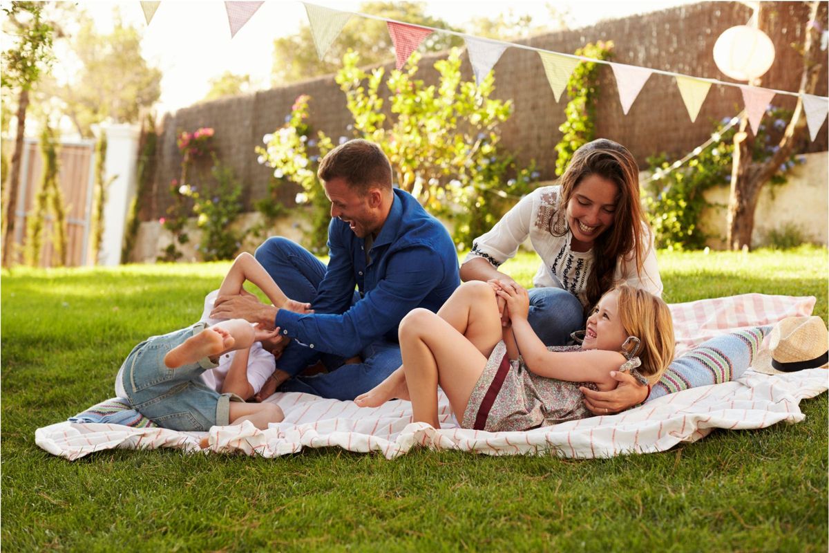 One way to celebrate Earth Day is to spend time with family in your backyard, the TurfMutt Foundation says. (Ami Neiberger-Miller)