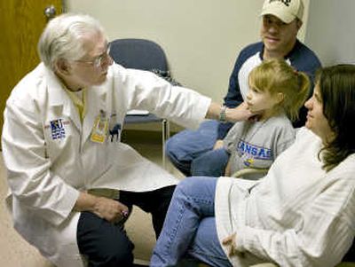 Wichita, Kan., endocrinologist Richard Guthrie, 72, says part of the reason he's not retiring is because he's still needed. McClatchy Tribune
(McClatchy Tribune / The Spokesman-Review)