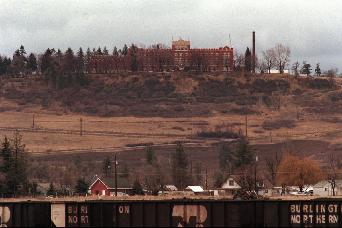 Mount St. Michael’s sits on a bluff in northeast Spokane. (FILE PHOTOS)