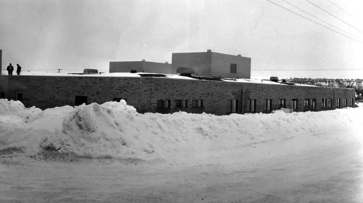 1969: Spokane Valley General Hospital was financed by private investment and opened in early 1969 on the corner of East Mission Avenue and North Vercler Road in Spokane Valley. This photo is from February 13, 1969, eight days after it accepted its first patient.  (THE SPOKESMAN-REVIEW PHOTO ARCHIVE)
