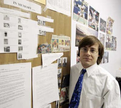 
Public defender David Barron, seen here outside his Frankfort, Ky., office on Friday,  filed an appeal that's going to the Supreme Court. Associated Press
 (Associated Press / The Spokesman-Review)