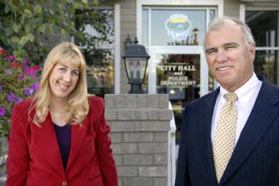 
Wendy Van Orman and Steve Peterson are the candidates for Liberty Lake mayor. 
 (Holly Pickett / The Spokesman-Review)