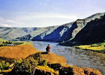 This photo of Granite Point on the Snake River was taken before Lower Granite Dam inundated the canyon in 1975. Idaho libraries/special collections, Kyle Laughlin Collection (Idaho libraries/special collections, Kyle Laughlin Collection / The Spokesman-Review)