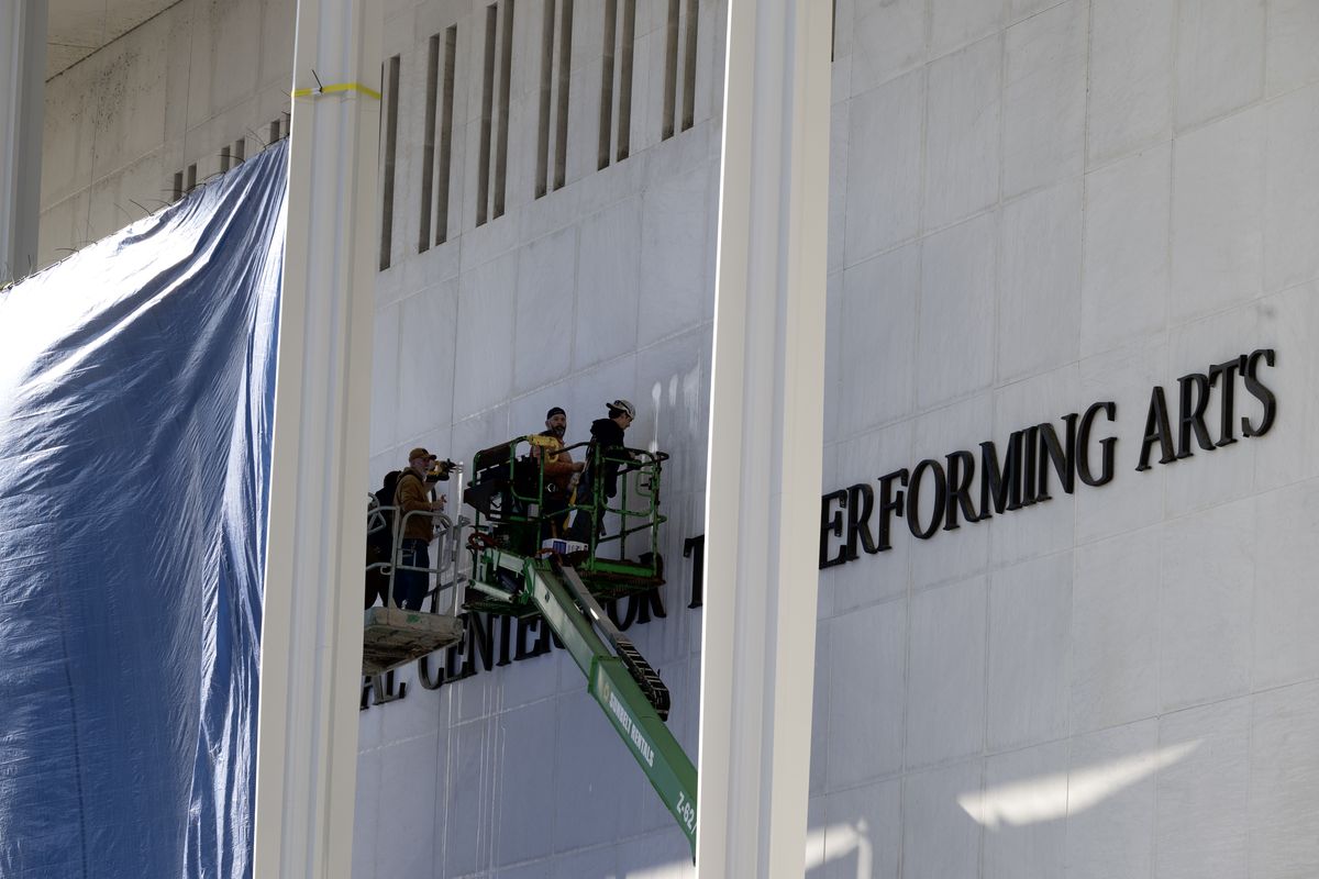 The Kennedy Center, in December.   (Marvin Joseph/The Washington Post)