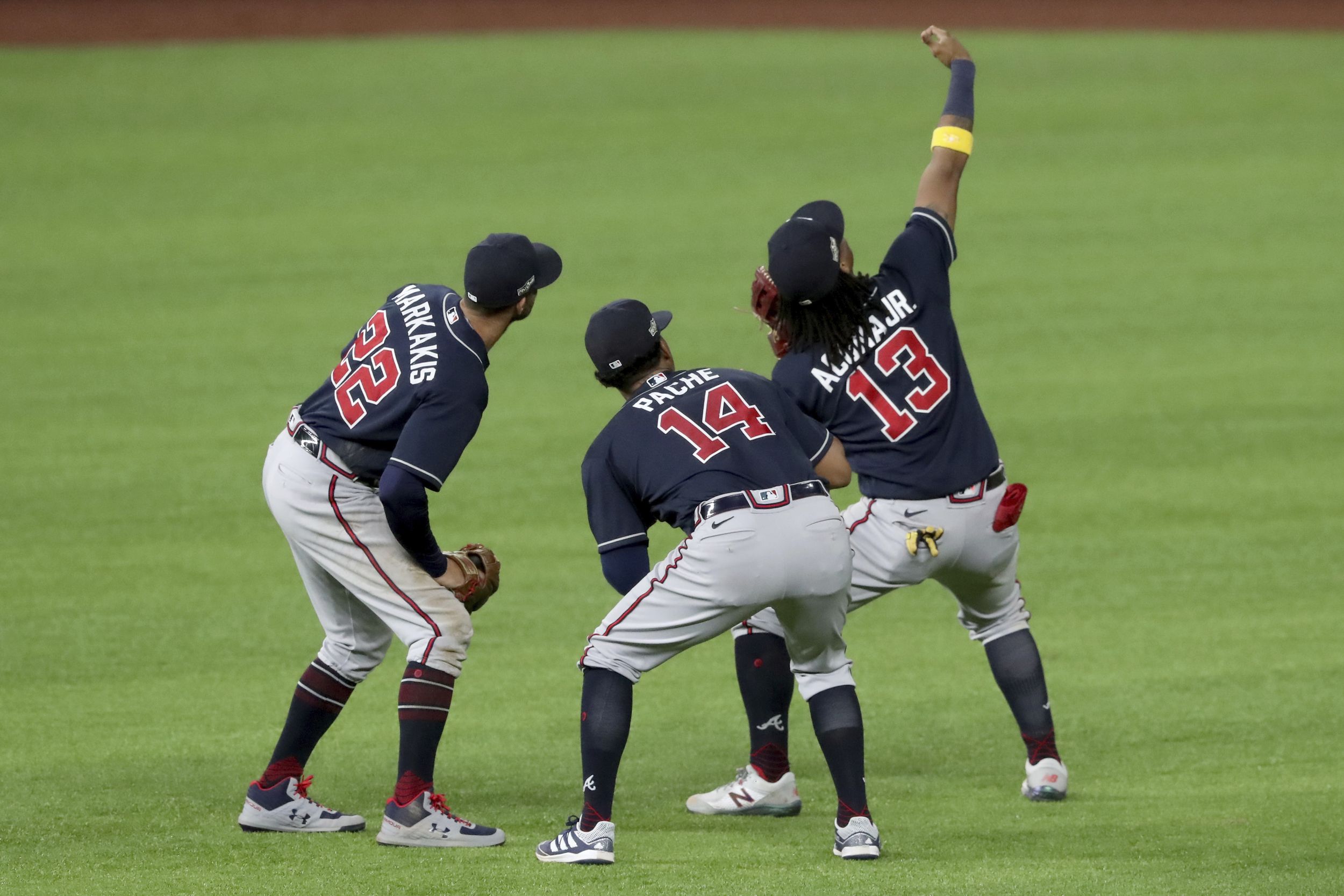 Freeman, Albies Homer Again, Braves Hang on for 2-0 NLCS Lead – NBC 5  Dallas-Fort Worth