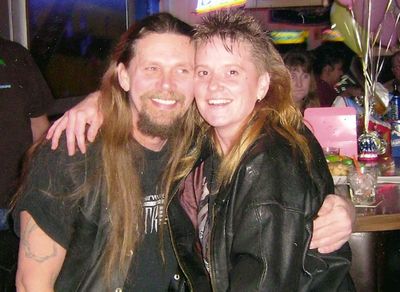 Rob and Jamie Cartwright’s lives were changed forever when they were hit as they were riding Rob’s motorcycle on Market Street. The Cartwrights, pictured here before the wreck, suffered extensive injuries. The Hillyard community, as well as bike clubs from across the area, rallied around them. Photo courtesy of the Cartwrights (Photo courtesy of the Cartwrights / The Spokesman-Review)