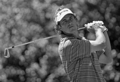 Todd Demsey once played at the same level as Tiger Woods and Phil Mickelson until a brain tumor interrupted his promising career.
(Associated Press / The Spokesman-Review)