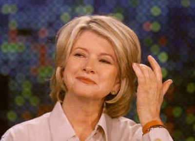 
Martha Stewart, shown during an interview with Larry King, will host her own version of Donald Trump's 