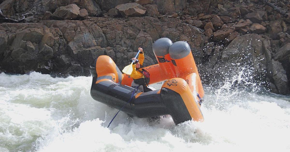 Revolutionary rafts lower danger of extreme whitewater