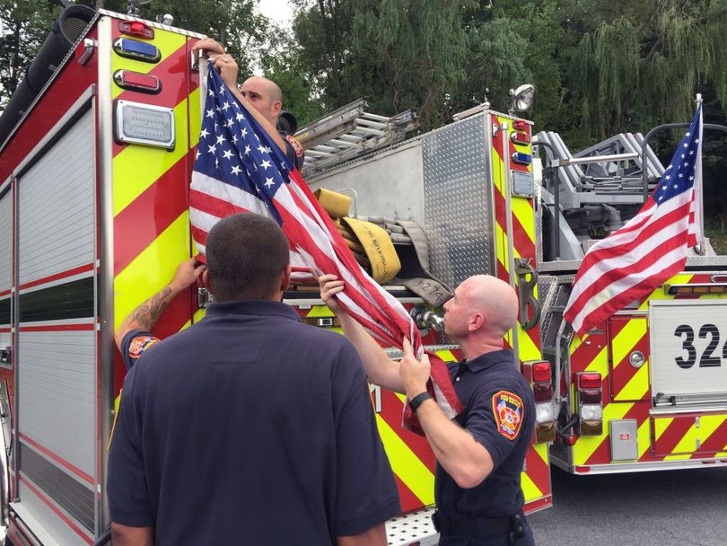 Firefighters told to remove flags The SpokesmanReview