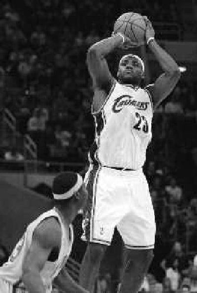 
Cleveland Cavaliers star LeBron James has gained support from Ohio State. 
 (Associated Press / The Spokesman-Review)