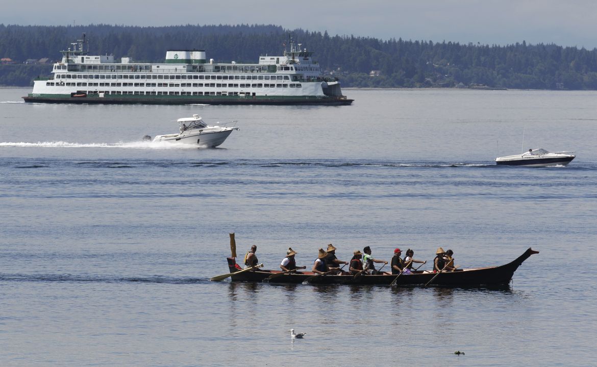 Pacific Northwest tribal canoe journey A picture story at The