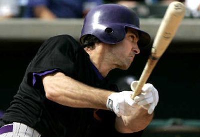 
Shawn Green was traded from Arizona to New York on Tuesday for a minor leaguer. 
 (Associated Press / The Spokesman-Review)