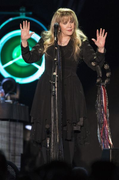 Stevie Nicks performs in concert at The Forum Dec. 18, 2016, in Inglewood, Calif. (Brian van der Brug / Brian van der Brug/Los Angeles Times)
