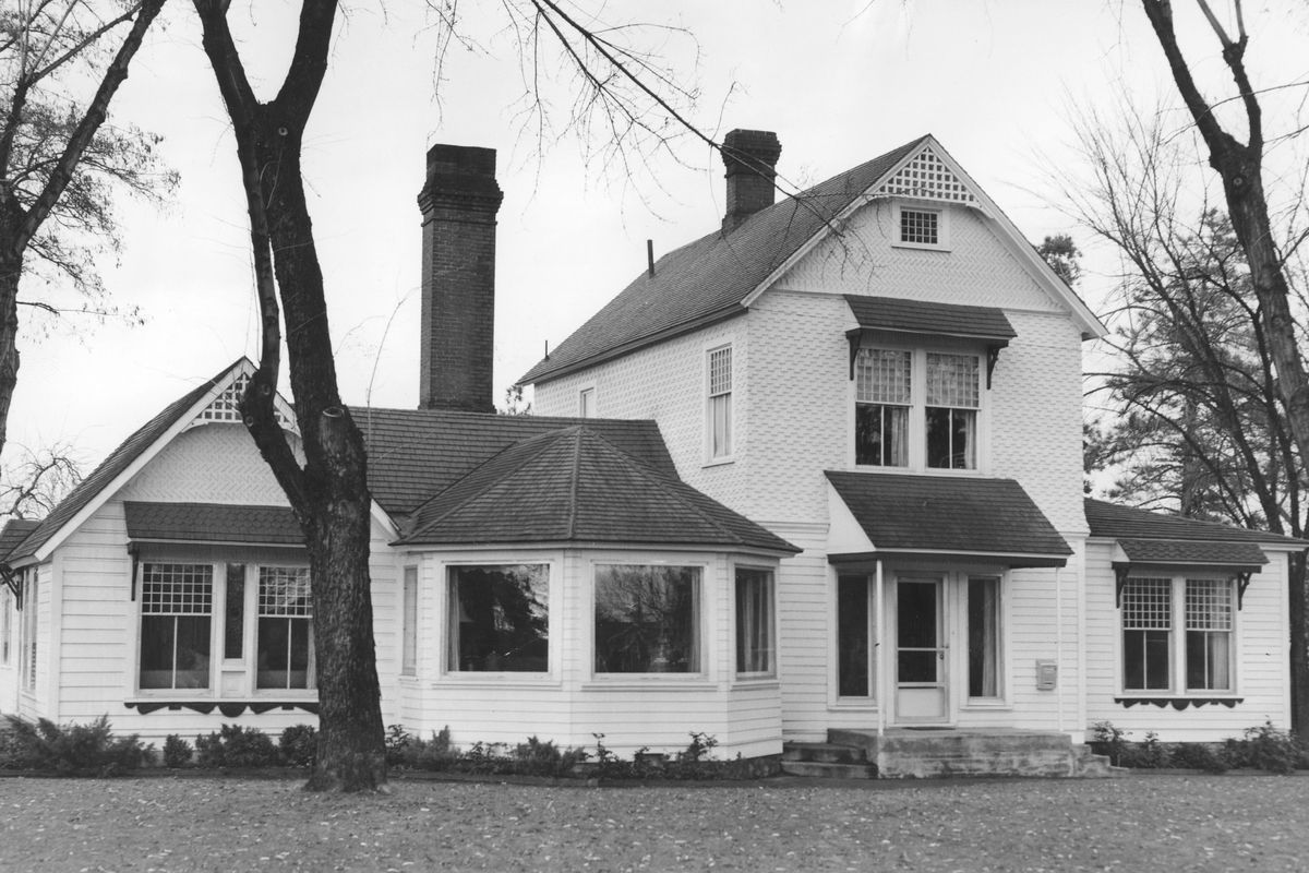 1953: This home on West Point Drive is thought to be among the oldest in Spokane. It was built in 1883.