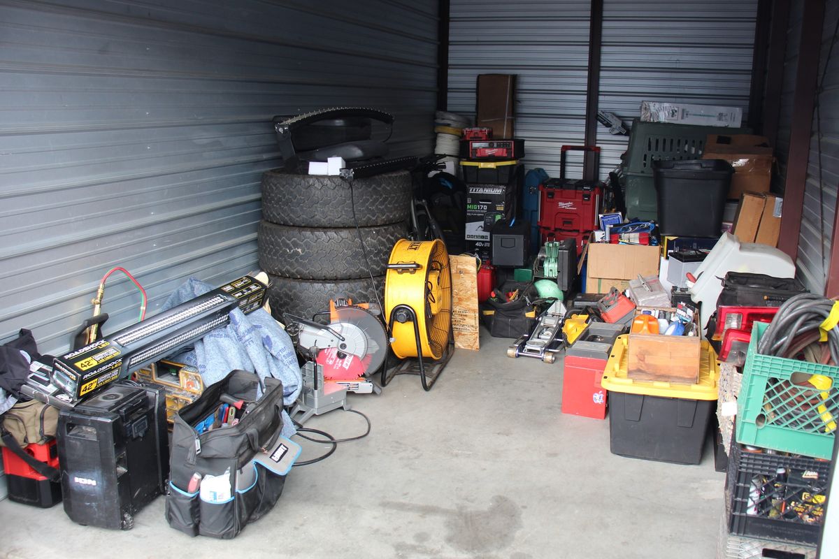 Property believed to be stolen by a ring of thieves is seen in this photo provided by the Spokane Police Department.  (Courtesy of the Spokane Police Department)