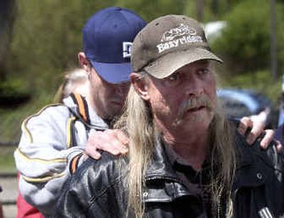 
Steve Groene, father of victim Slade Groene and missing children Dylan and Shasta Groene, pleads for his children's safe return. 
 (Jesse Tinsley / The Spokesman-Review)