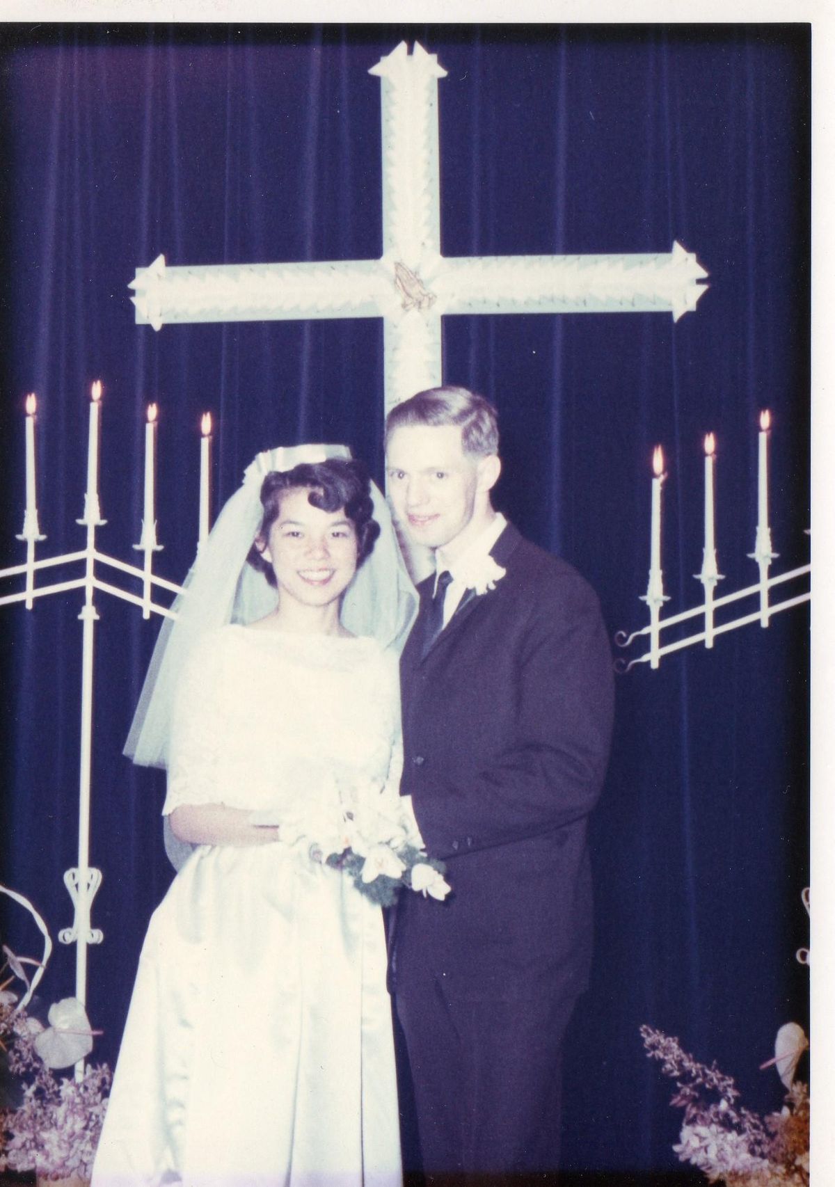 Cyril and Helene Wolff were married April 1, 1966, in Spokane. (Courtesy of the Wolffs)