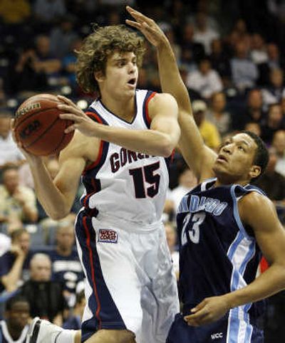 
Matt Bouldin leads the Zags in scoring at 12.7 points per game.Associated Press
 (Associated Press / The Spokesman-Review)