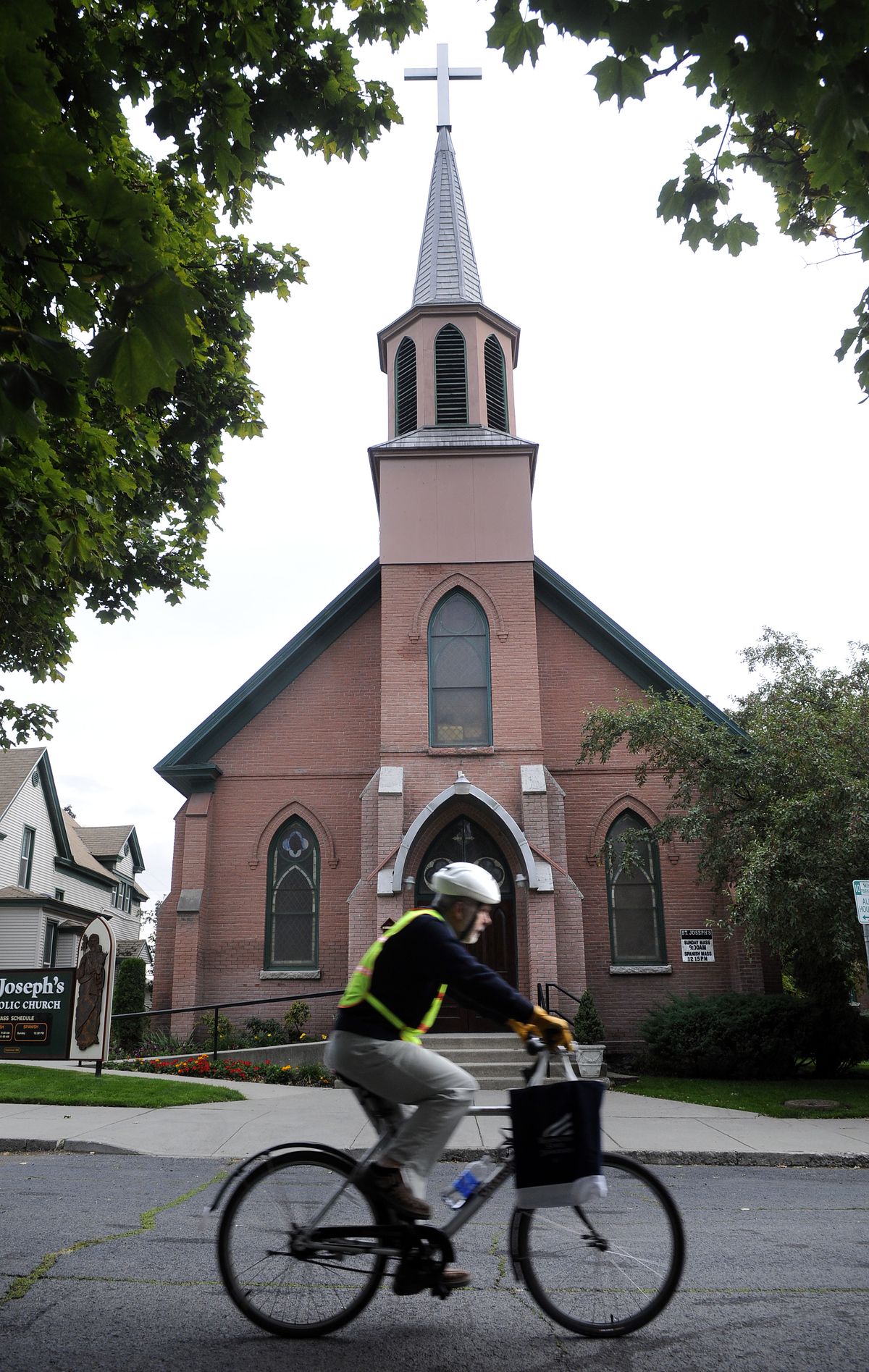 St Joseph’s Catholic Church will be the site for four performances each day on Tuesday and Wednesday (Dan Pelle / The Spokesman-Review)