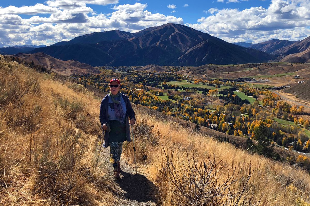The trails above Sun Valley are delightfully uncrowded during fall.   (John Nelson)