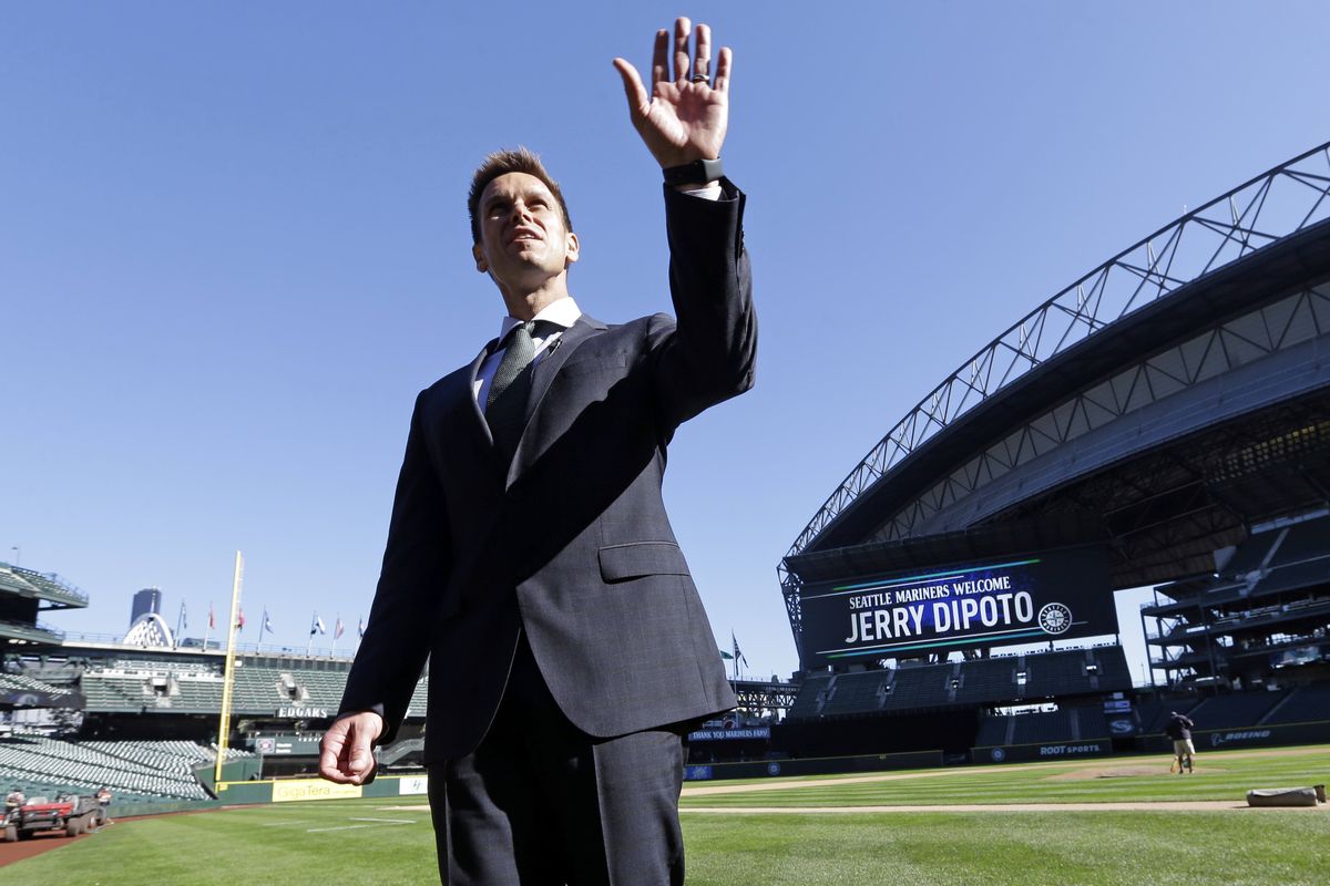 New Seattle Mariners general manager Jerry Dipoto is charged with generating more wins and increased interest from the fan base discouraged by 2015. (Associated Press)