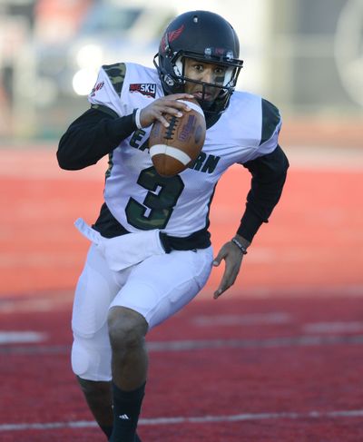 QB Vernon Adams and Eagles must avoid turnovers Saturday. (Colin Mulvany)