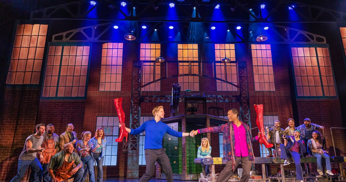 Past glamour and high-energy songs, ‘Kinky Boots’ is about heart, connection