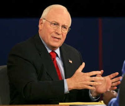 
The 2004 debate  between vice presidential candidates Dick Cheney  and John Edwards  in Cleveland attracted  more than 43 million  television viewers. Associated Press
 (FILE Associated Press / The Spokesman-Review)