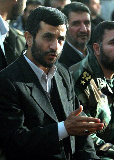 
Ahmadinejad
 (The Spokesman-Review)