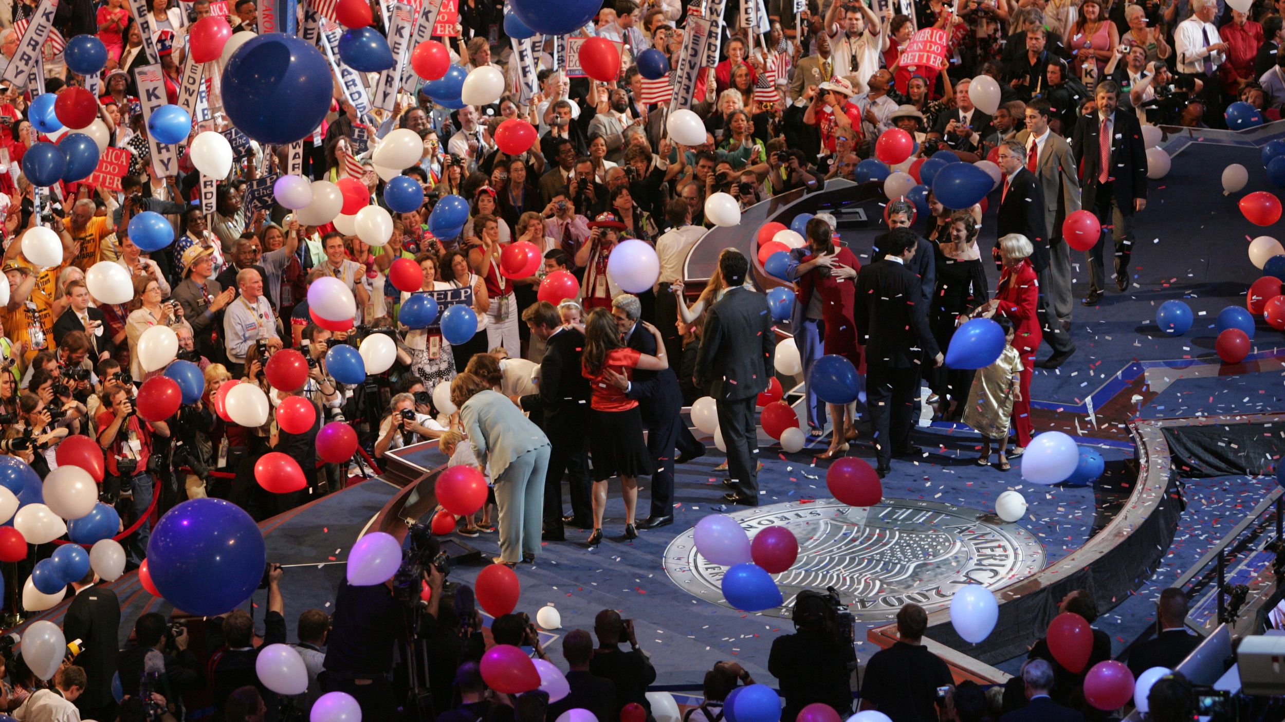 A dampened tradition No balloon drop for Obama The Spokesman Review