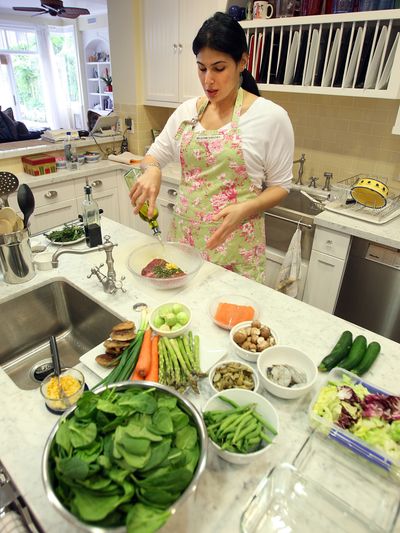 An increasing number people are turning to freelancing because of a lack of jobs. Sherie Farah left a corporate chef job and became a freelance chef and is making more money now than she did before. Farah is photographed at a client’s home in Marina Del Rey, Calif., preparing a meal.McClatchy Tribune (McClatchy Tribune)