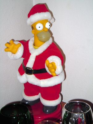 Santa Homer