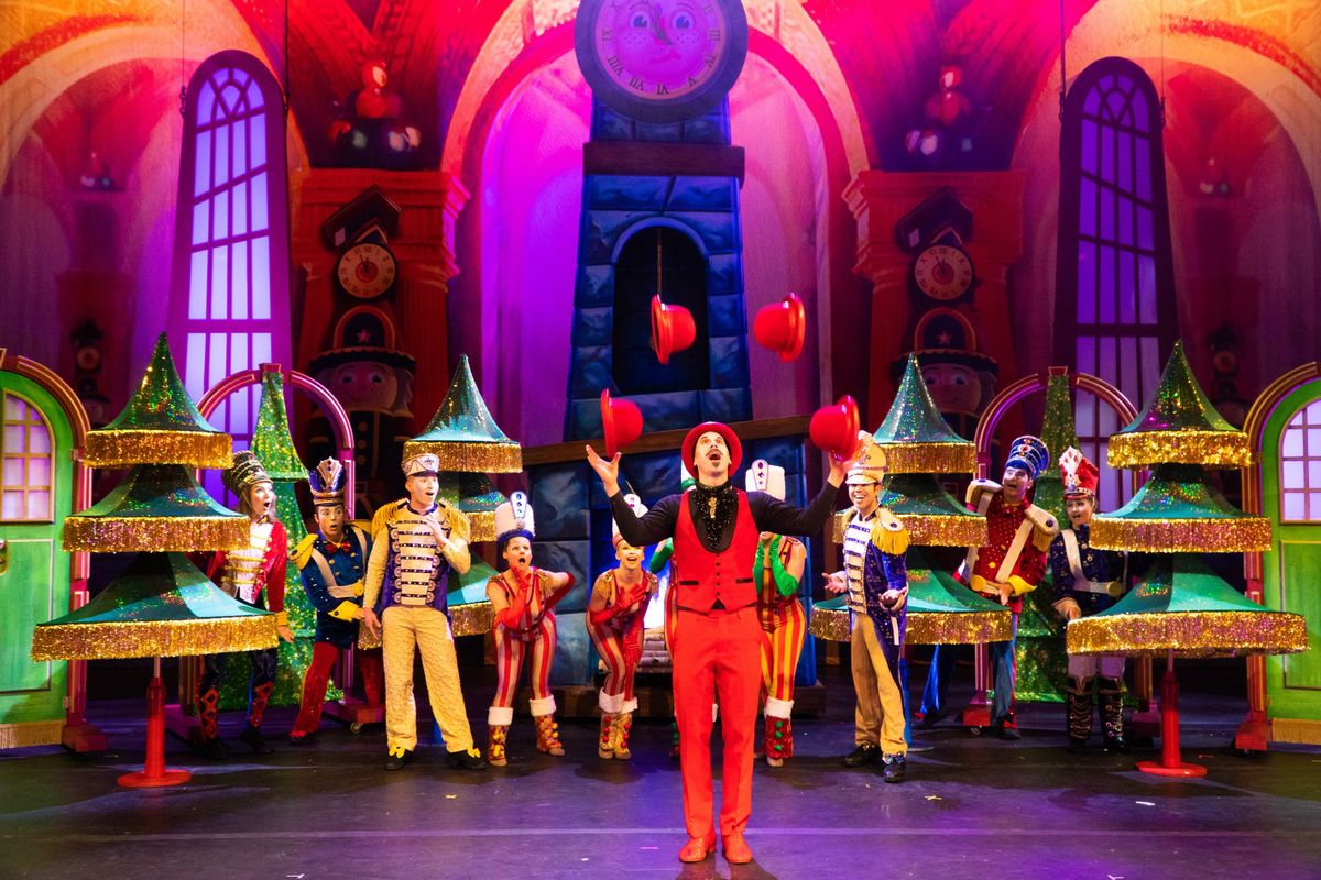 Anything goes at the surprising Cirque Dream Holidaze from hula