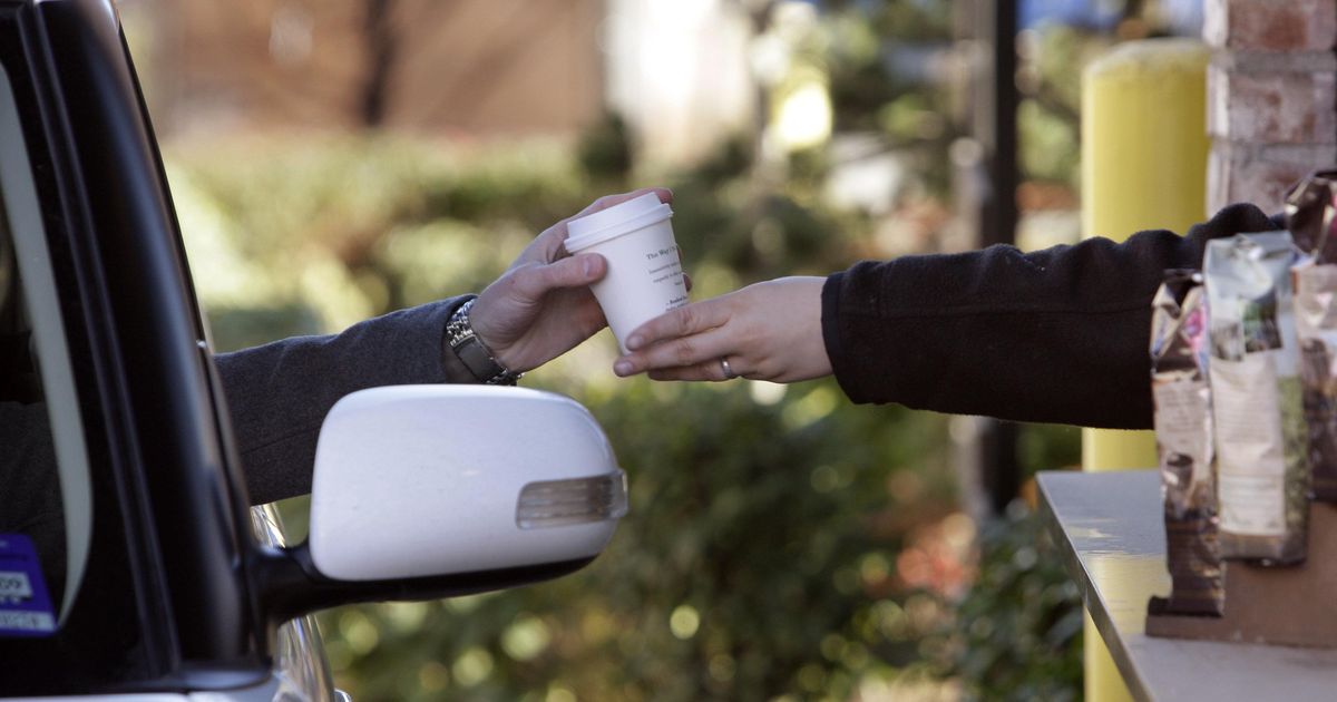 Starbucks stores may go drivethru only or limit seating The