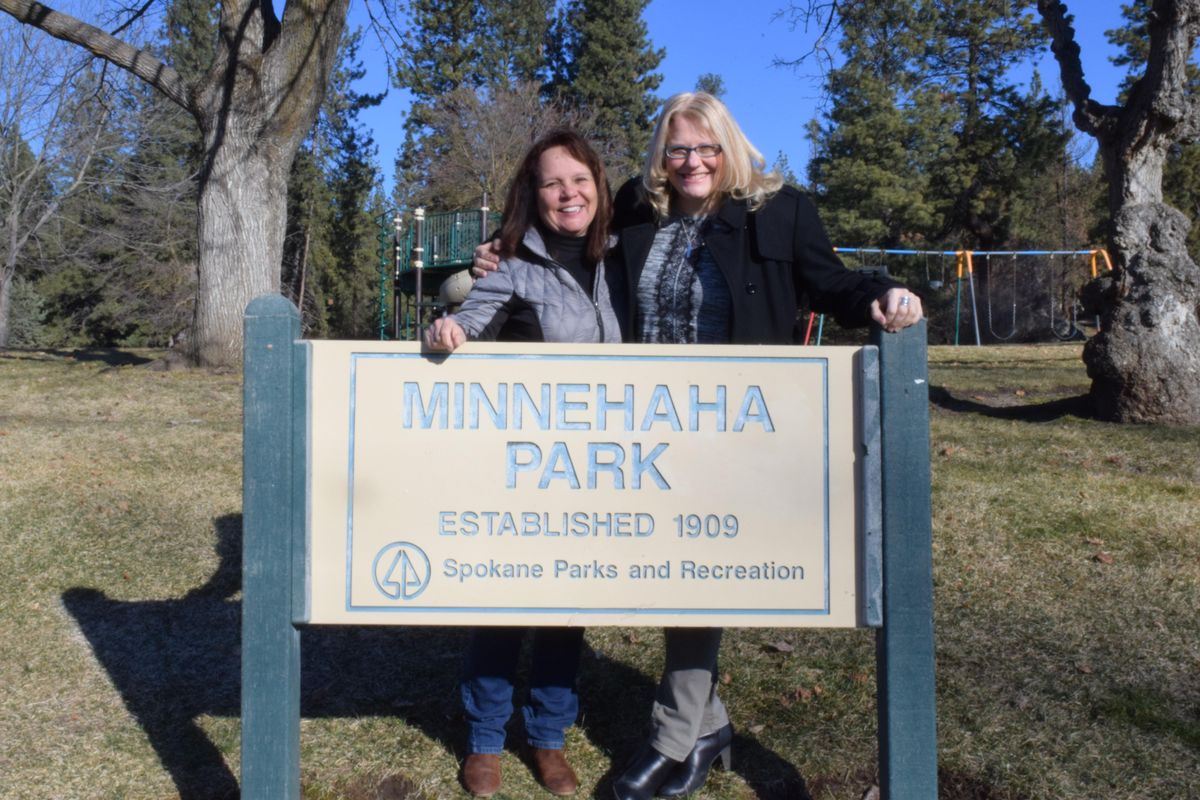 Barbara Stout-Henggeler, left, and Lauri Liptac launched the Minnehaha Neighborhood Council 13 years ago. (Terence Vent / The Spokesman-Review)